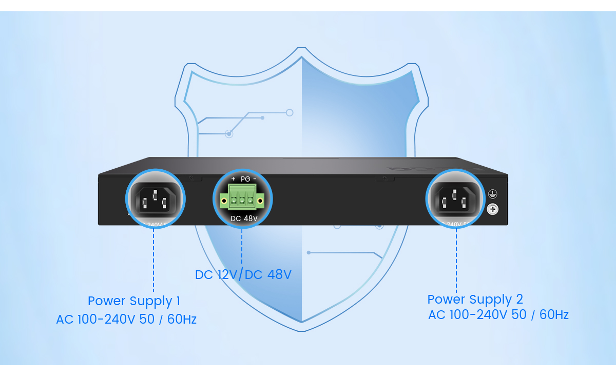 black poe switch for reolink camera interruptor poe externo
