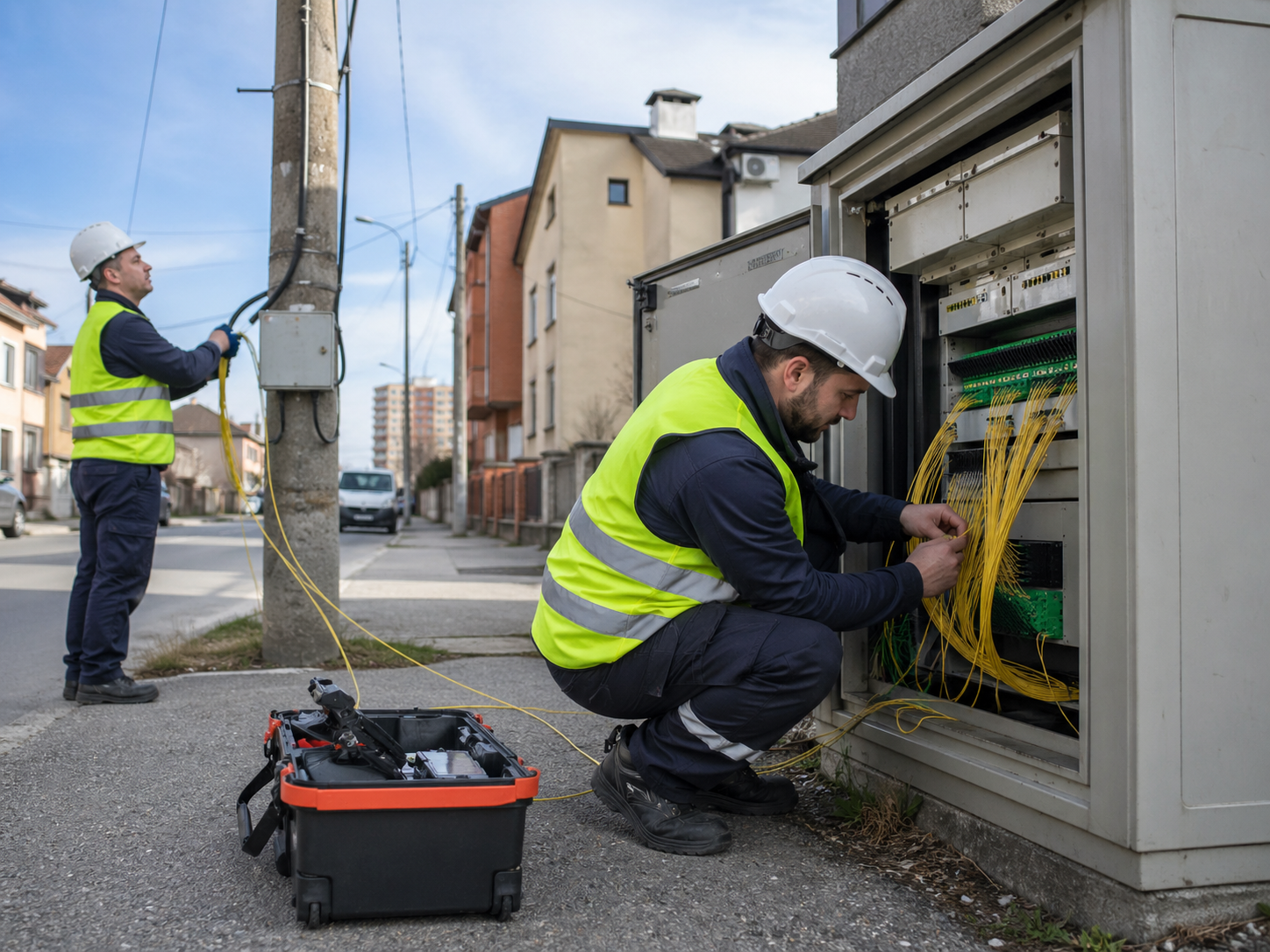 Acesso de telecomunicações e transmissão de longa distância
