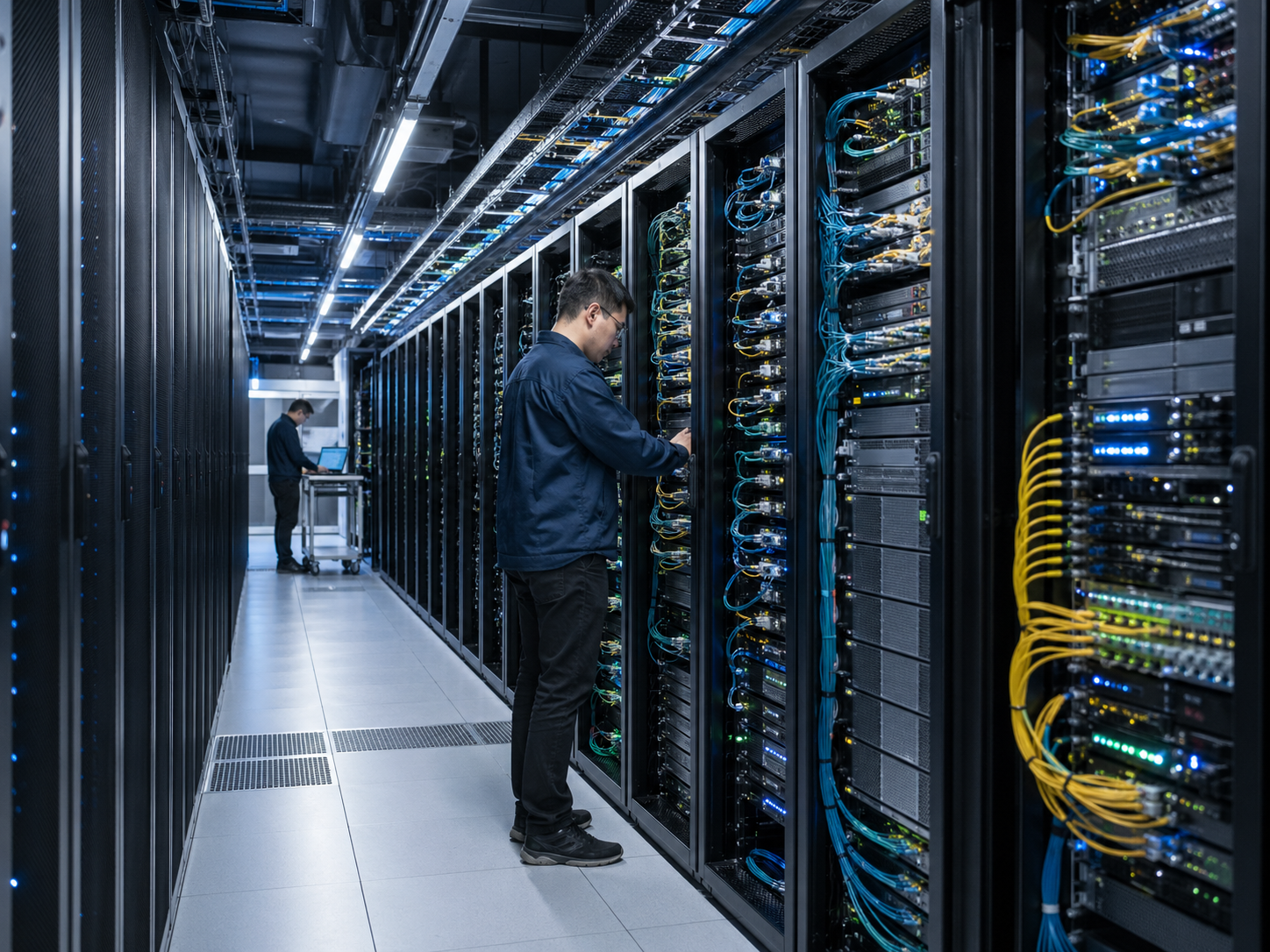 Links de data center de alta velocidade