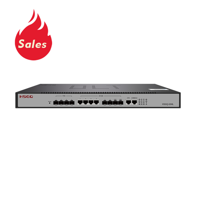 Óptico GPON OLT de 4 portas para acesso FTTH