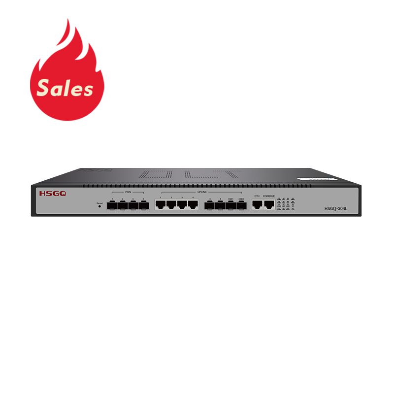 Óptico GPON OLT de 4 portas para acesso FTTH