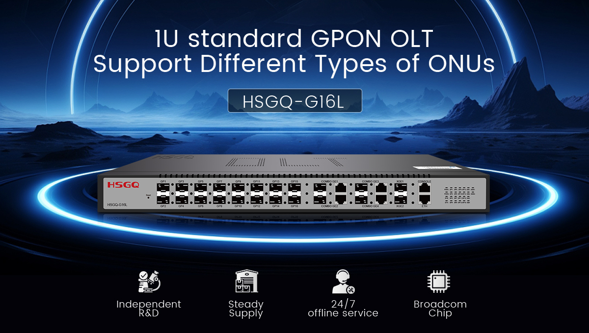 16 portas gpon olt