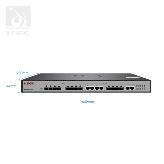 8 portas EPON OLT sem costura para WiFi ONU