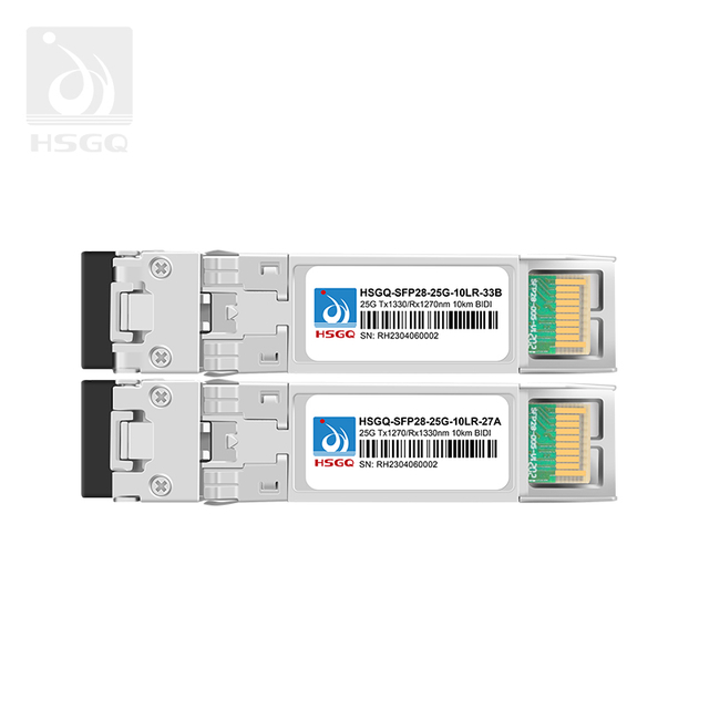 25g módulo SFP no formulário completo do interruptor