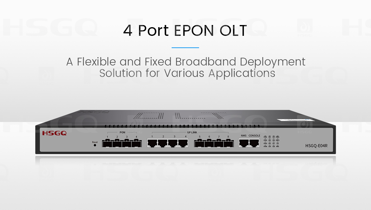 4 portas EPON OLT-1