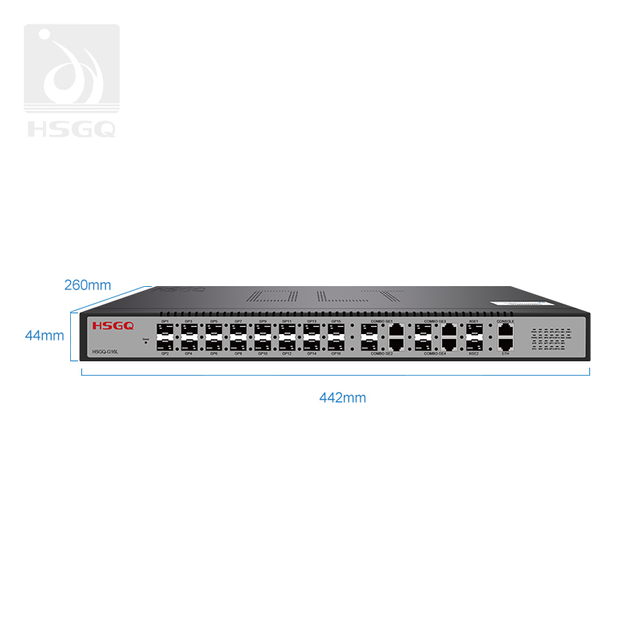 16 portas Pon GPON OLT personalizadas para acesso FTTH