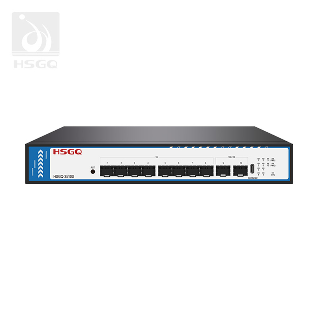 Switch óptico gerenciado L2 com 2*10G SFP+