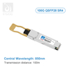 100g fibra óptica de SFP no interruptor