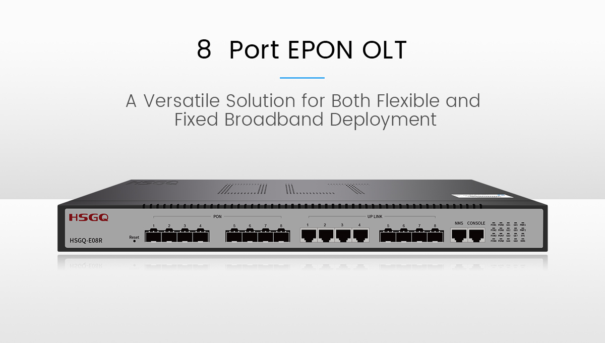 8 Port Epon OLT
