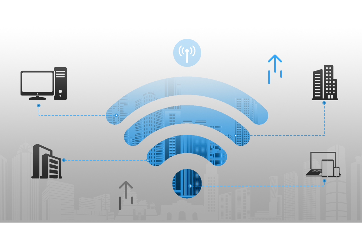 Comuta&ccedil;&atilde;o inteligente de banda dupla WiFi 6 ONU