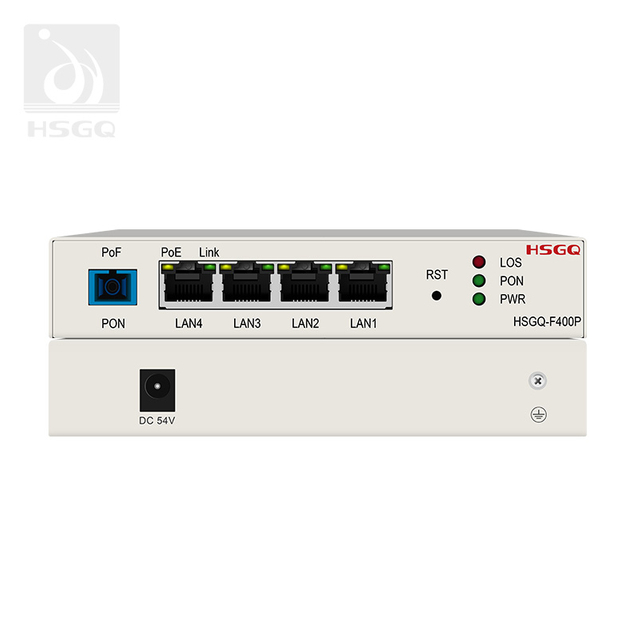 4*porta PoF ONU Fibra para Casa